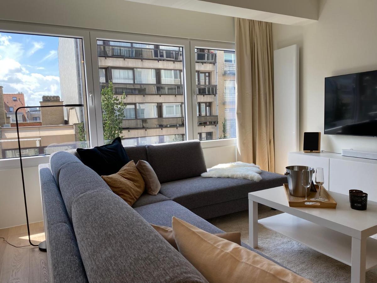 Chiara Luxueus Rustig Appartement Oostende Exterior foto